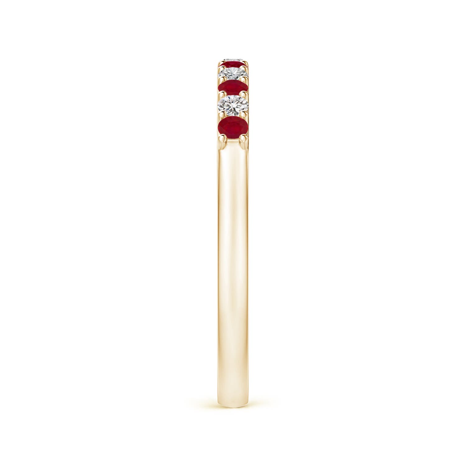 AA - Ruby / 0.48 CT / 14 KT Yellow Gold