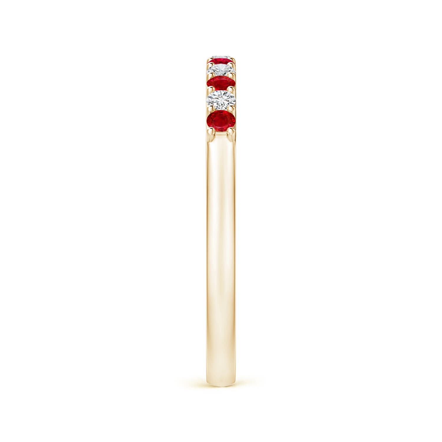 AAA - Ruby / 0.48 CT / 14 KT Yellow Gold