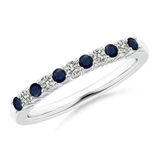 Round A Blue Sapphire