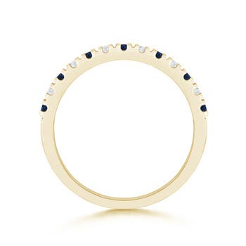 AA - Blue Sapphire / 0.56 CT / 14 KT Yellow Gold