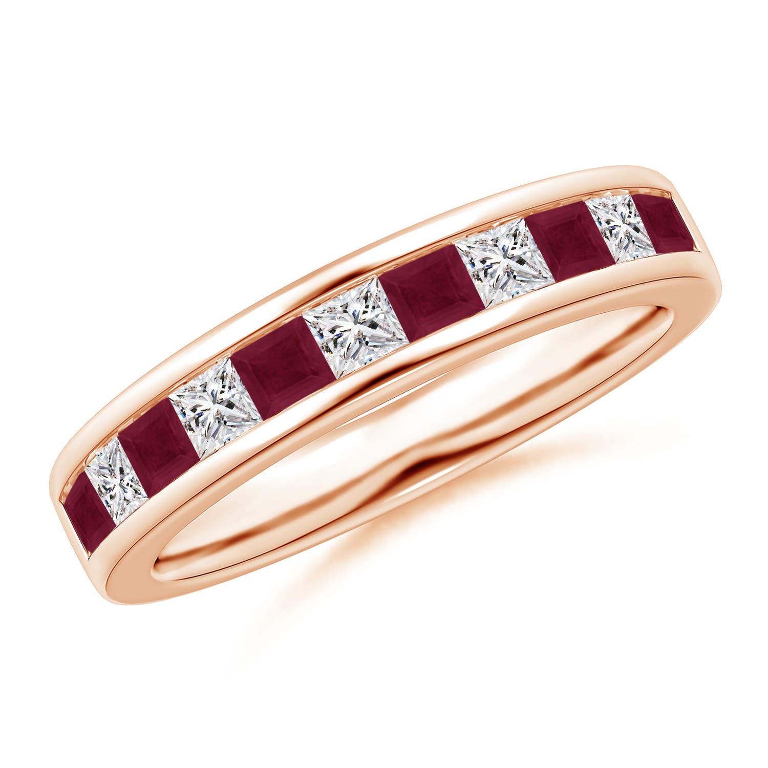 A - Ruby / 1.05 CT / 14 KT Rose Gold