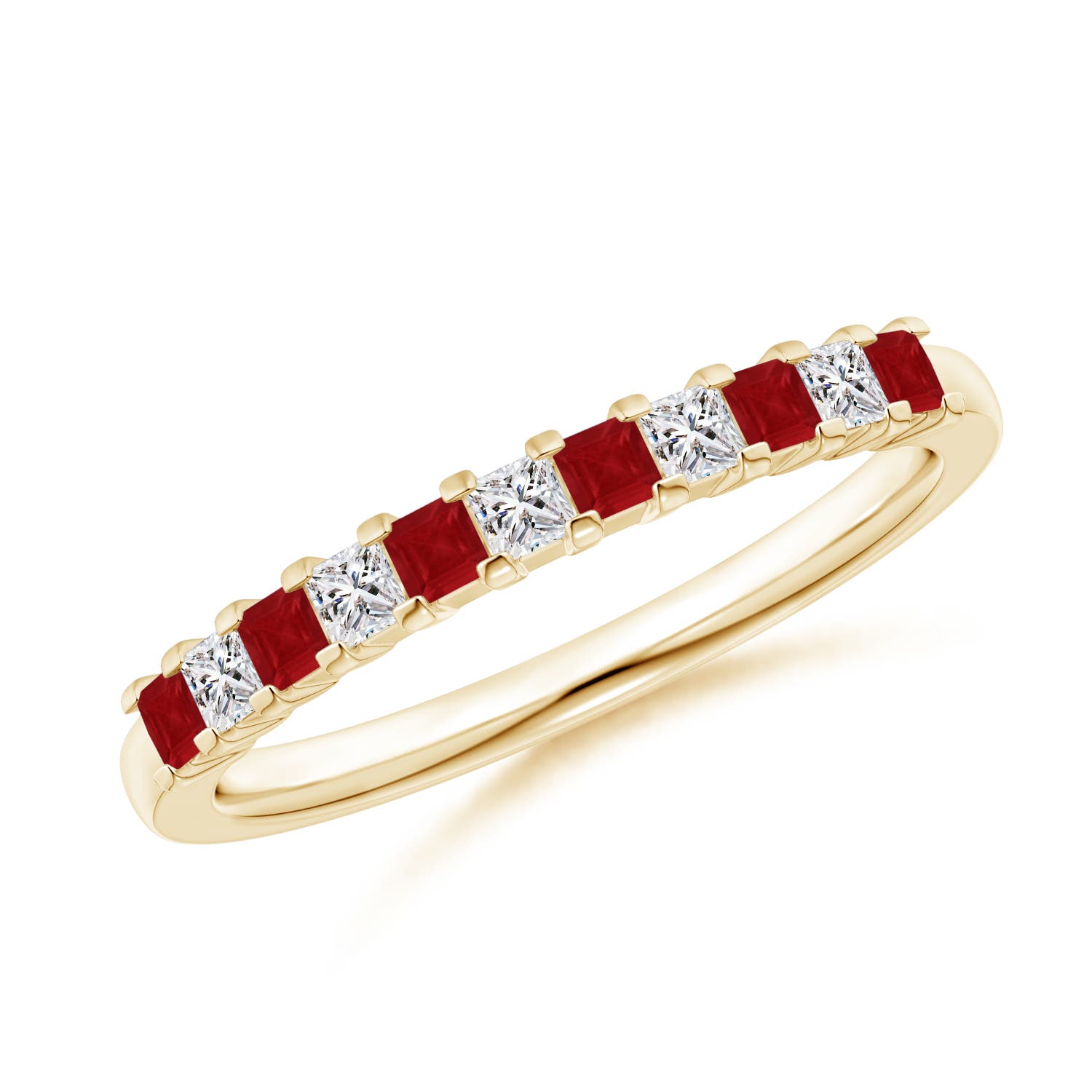 AA - Ruby / 0.53 CT / 14 KT Yellow Gold