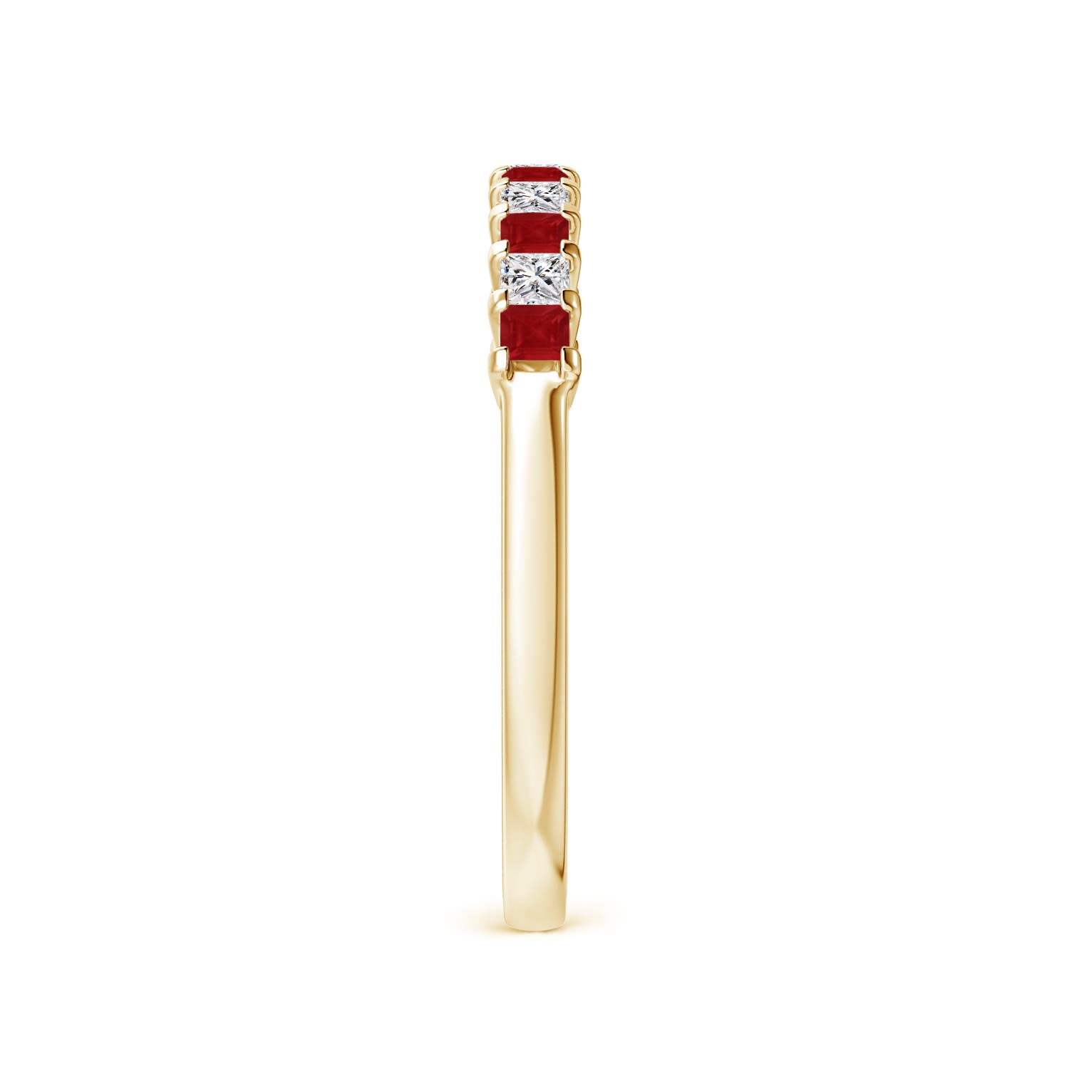 AA - Ruby / 0.53 CT / 14 KT Yellow Gold