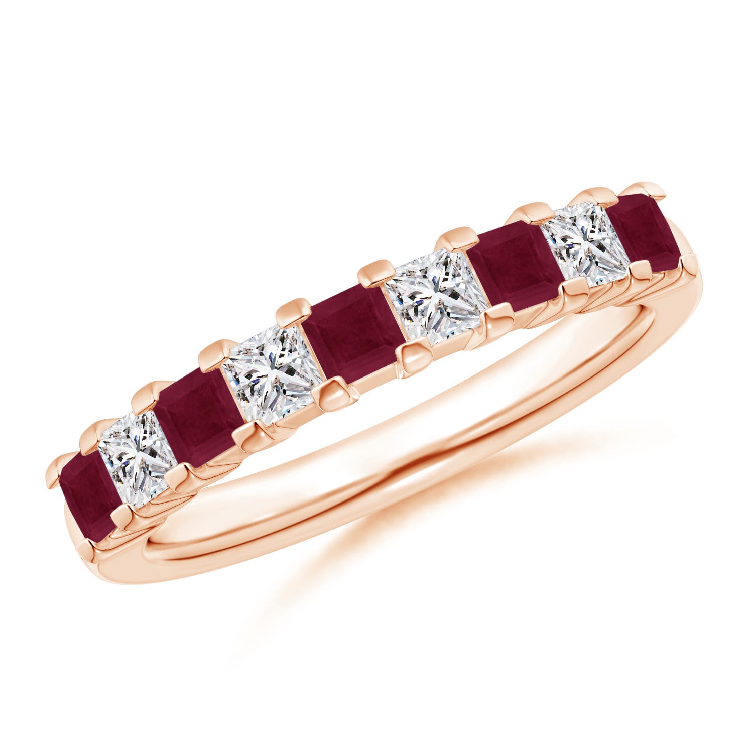 A - Ruby / 1.14 CT / 14 KT Rose Gold