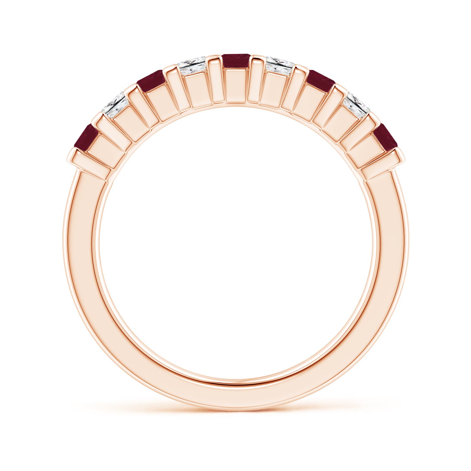 A - Ruby / 1.14 CT / 14 KT Rose Gold