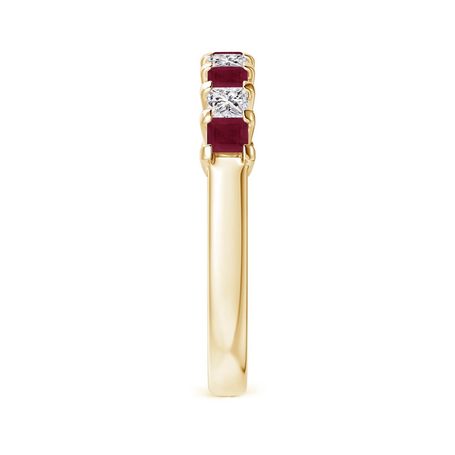 A - Ruby / 1.14 CT / 14 KT Yellow Gold