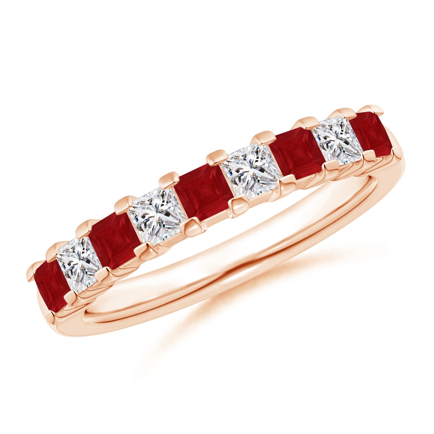 AA - Ruby / 1.14 CT / 14 KT Rose Gold