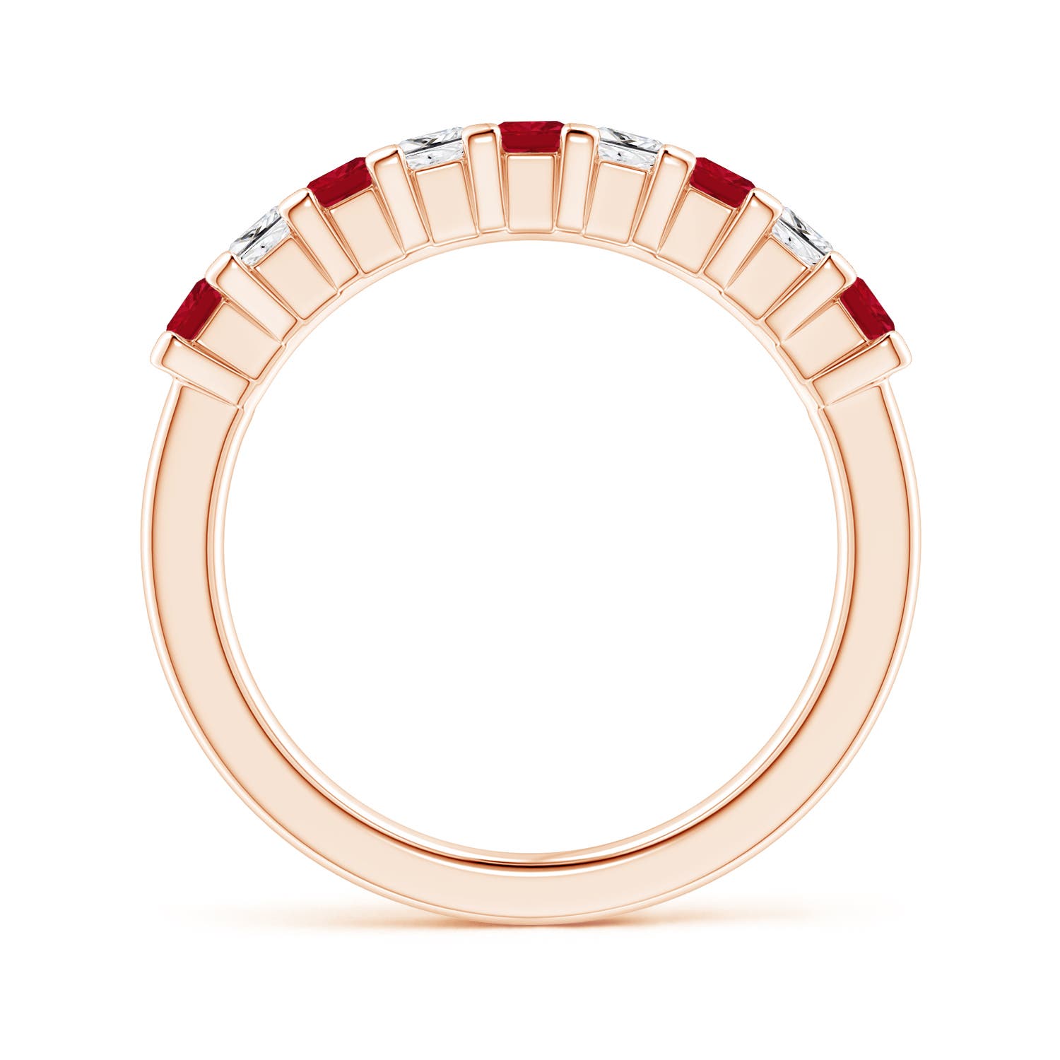 AAA - Ruby / 1.14 CT / 14 KT Rose Gold