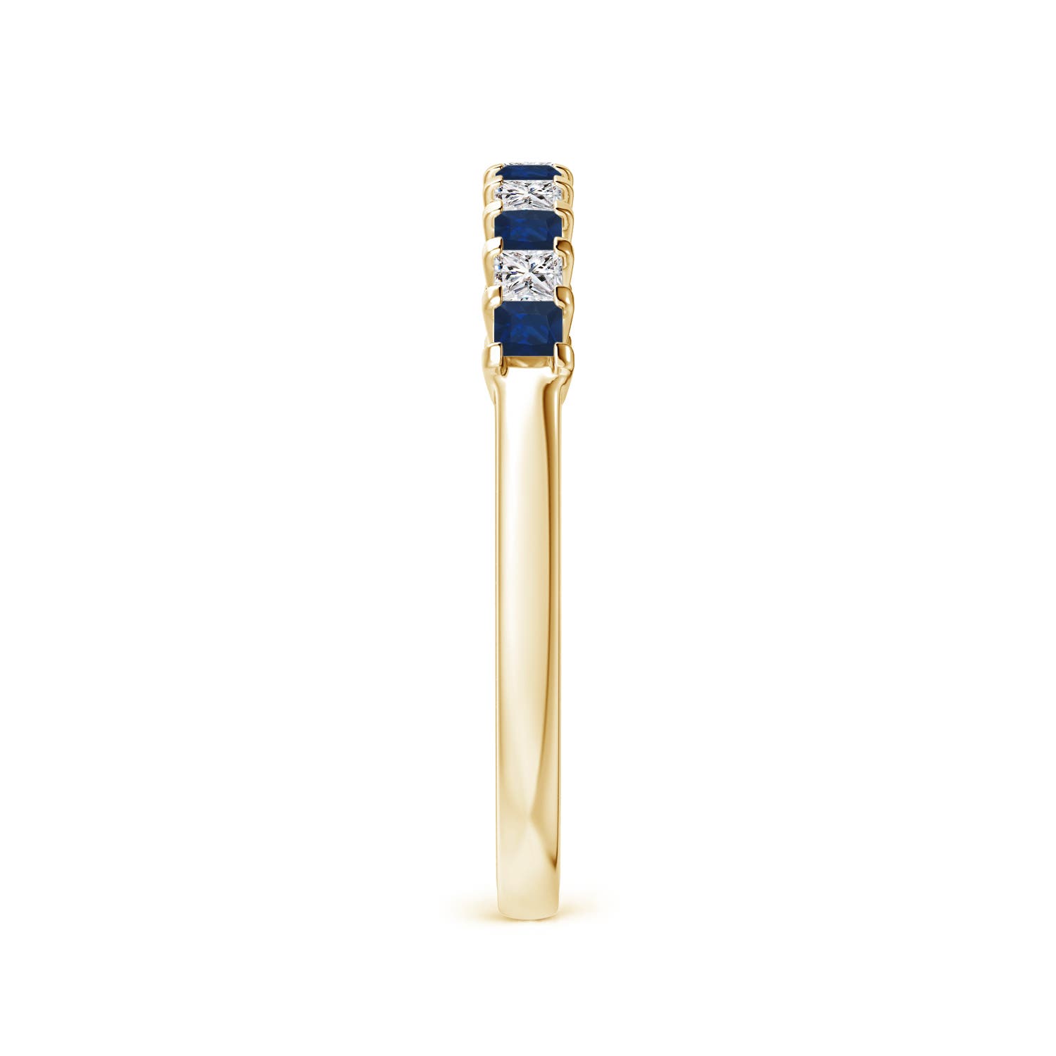 AA - Blue Sapphire / 0.53 CT / 14 KT Yellow Gold