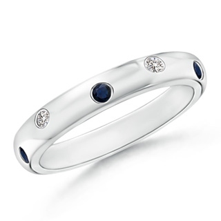 Round A Blue Sapphire