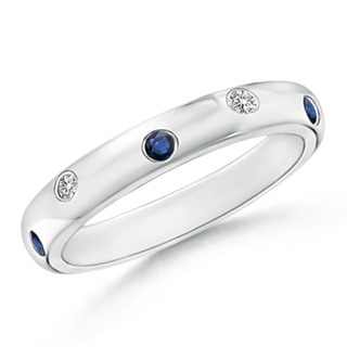 Round AA Blue Sapphire