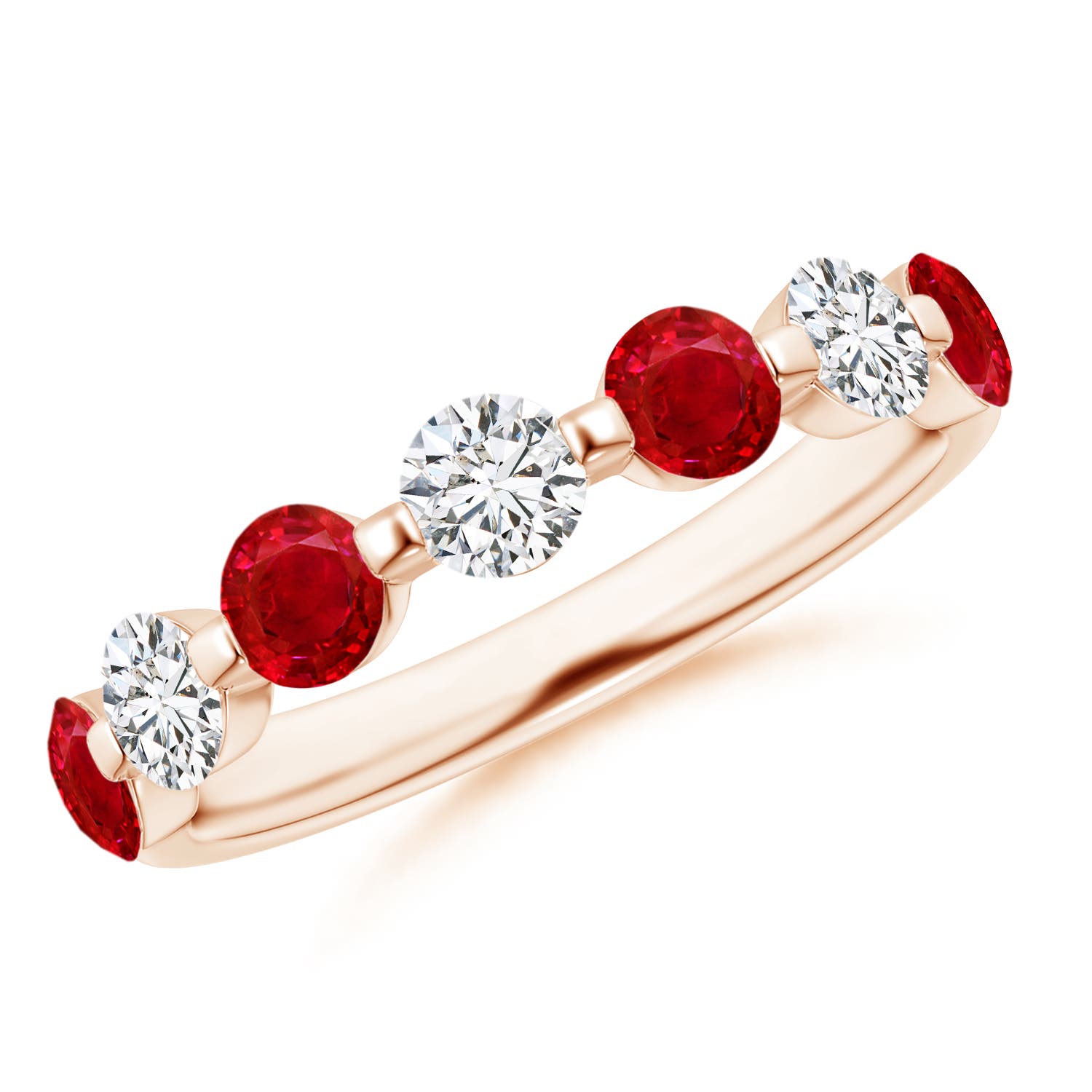 AAA - Ruby / 1.53 CT / 14 KT Rose Gold