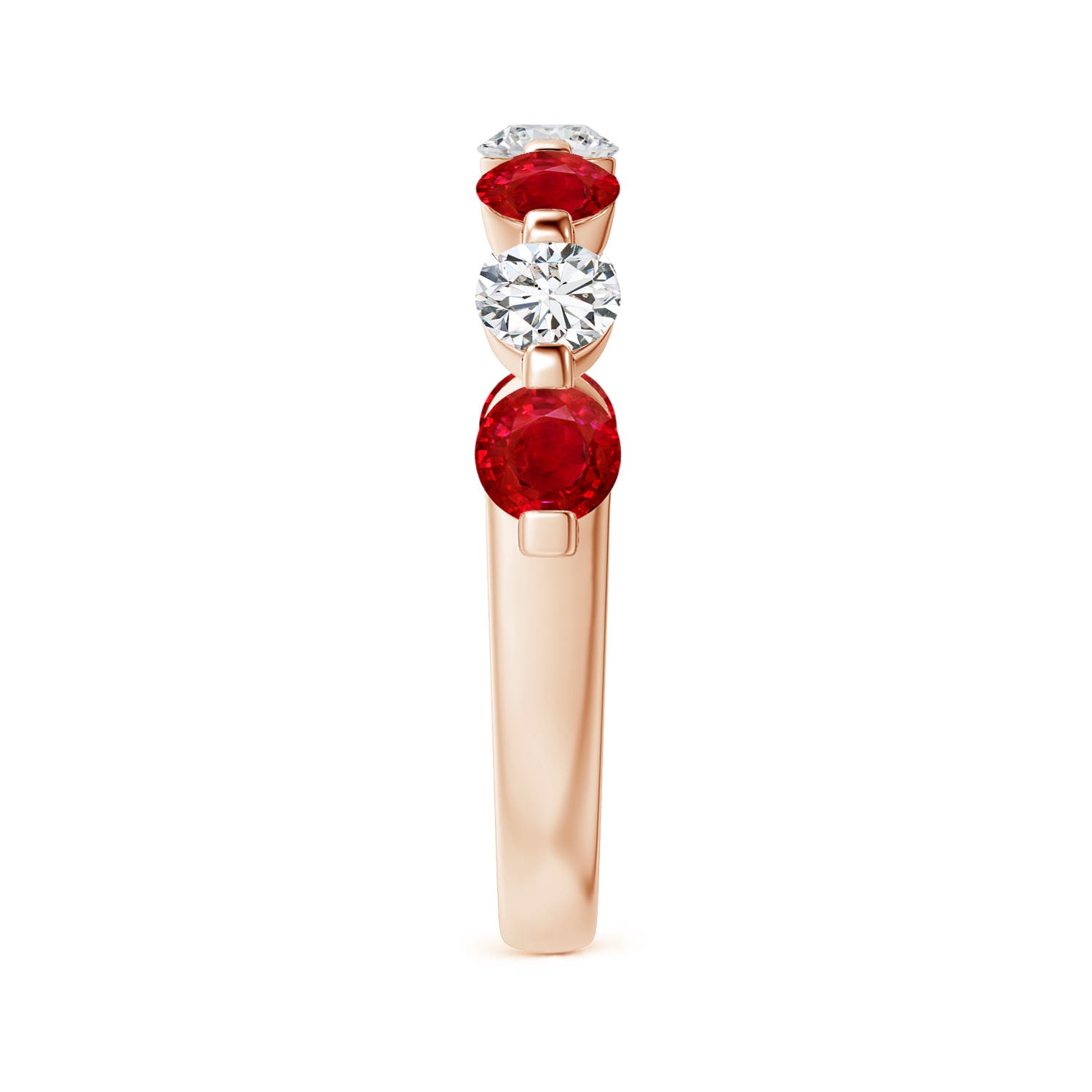 AAA - Ruby / 1.53 CT / 14 KT Rose Gold