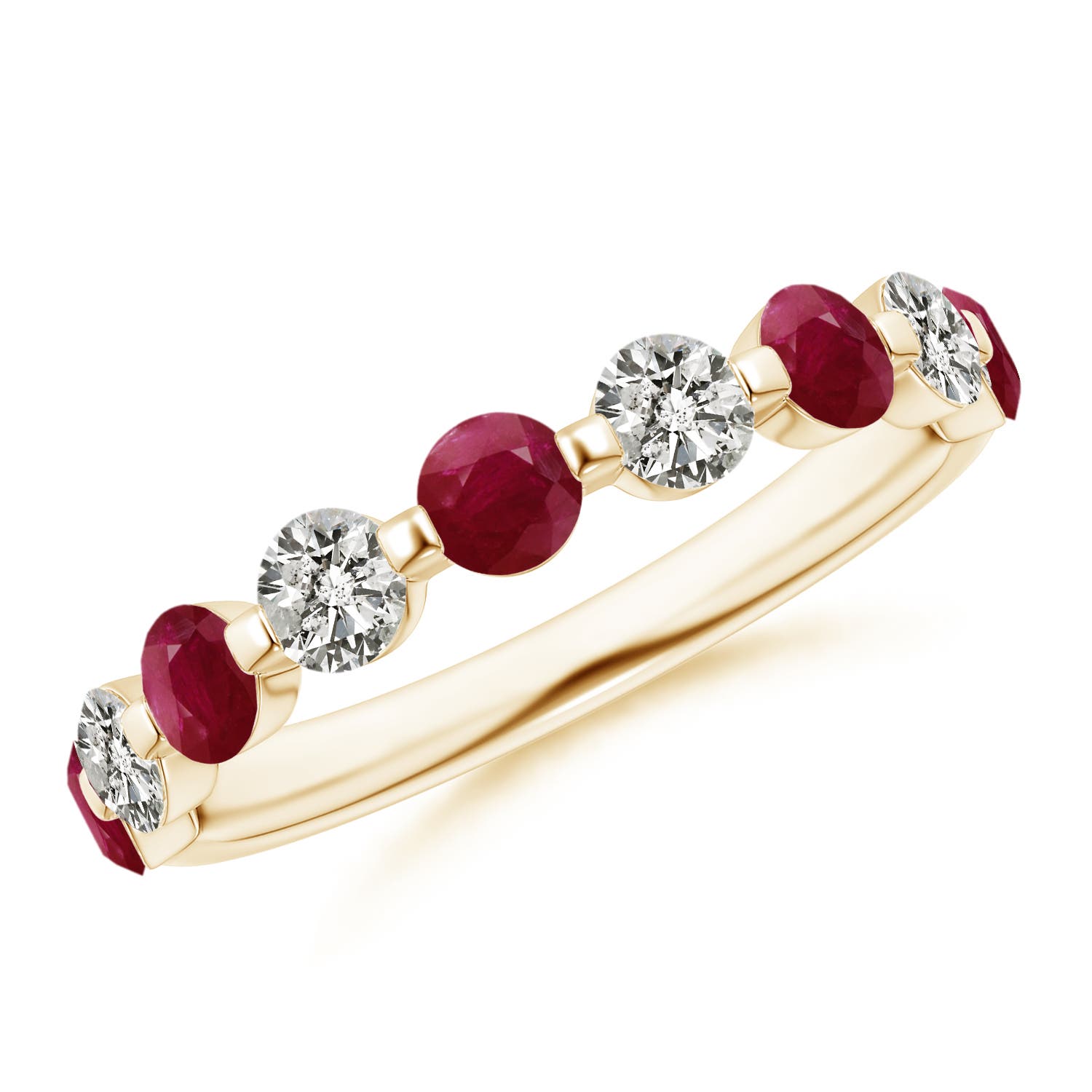 A - Ruby / 1.17 CT / 14 KT Yellow Gold