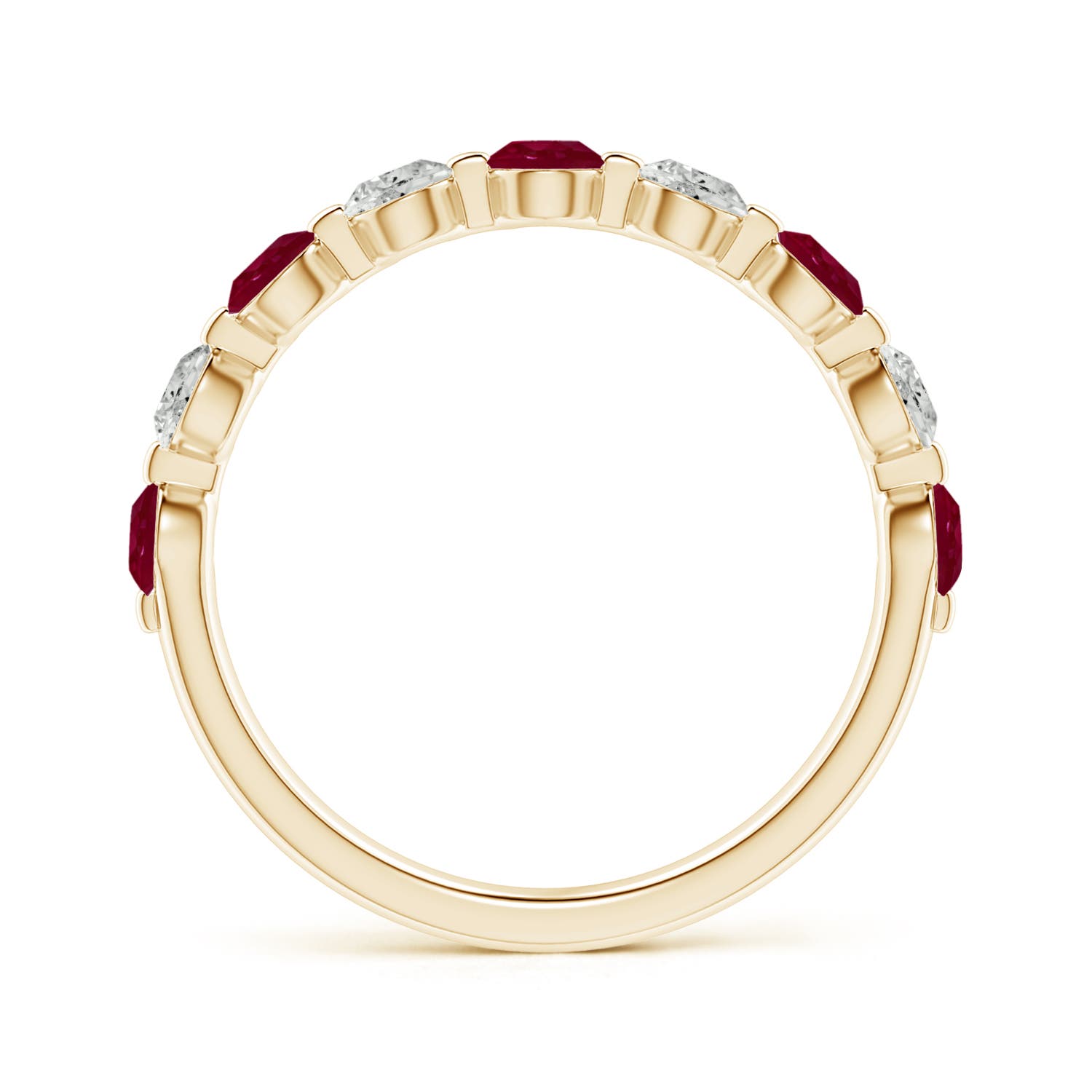 A - Ruby / 1.17 CT / 14 KT Yellow Gold