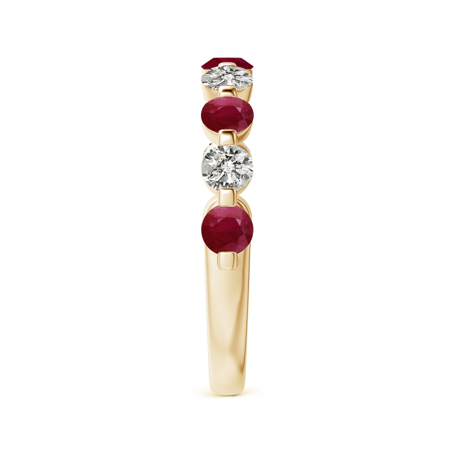 A - Ruby / 1.17 CT / 14 KT Yellow Gold