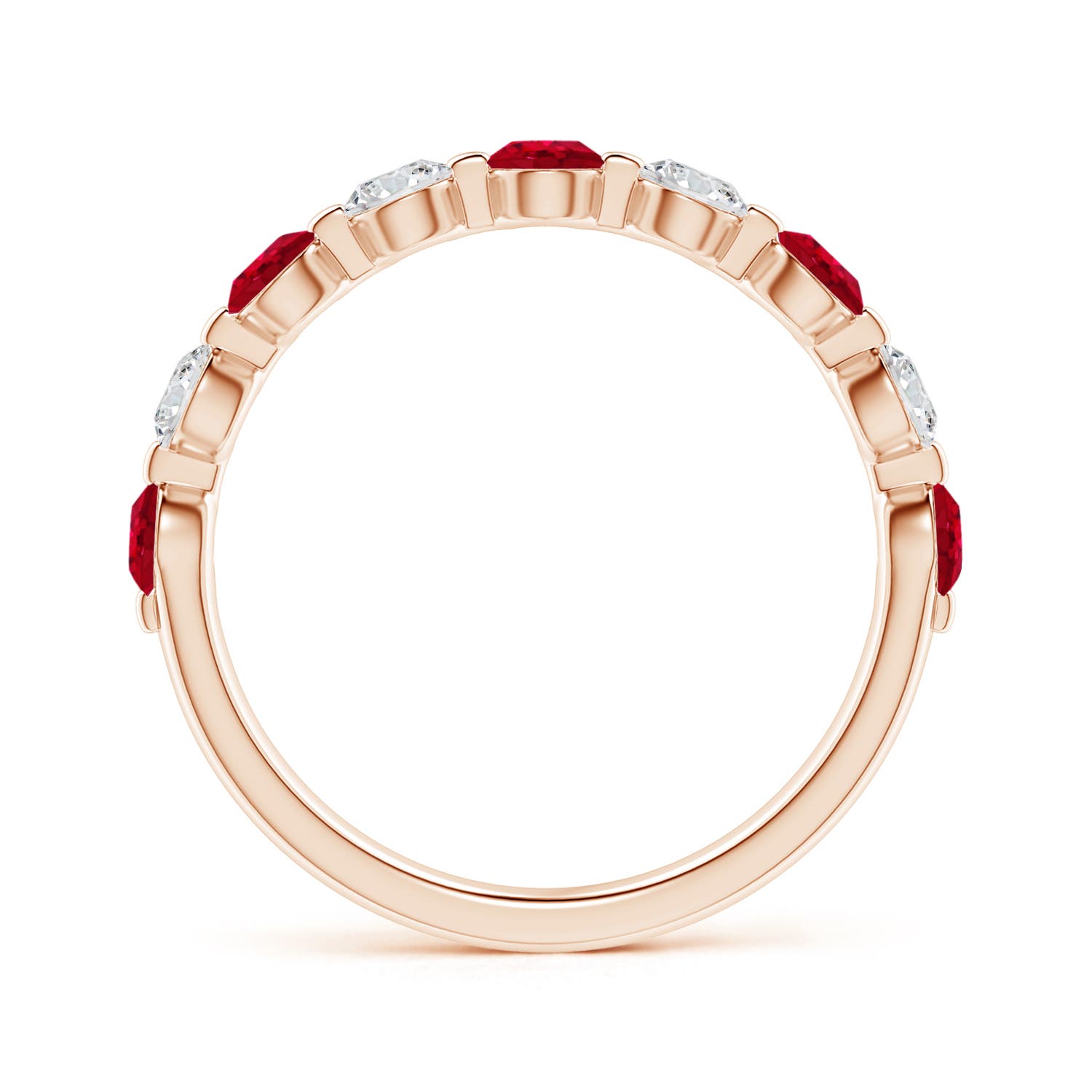 AAA - Ruby / 1.17 CT / 14 KT Rose Gold