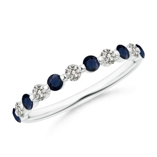 Round A Blue Sapphire