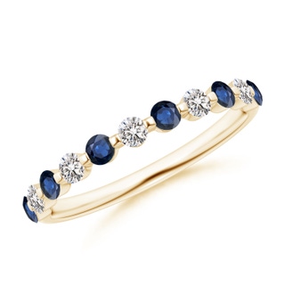 Round AA Blue Sapphire