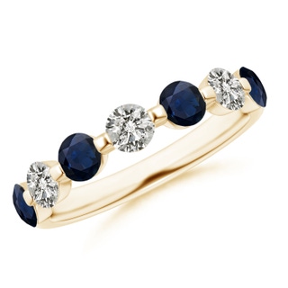 Round A Blue Sapphire