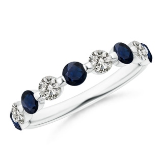 Round A Blue Sapphire