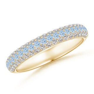 Round AA Aquamarine