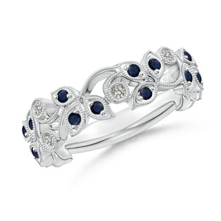 Round A Blue Sapphire