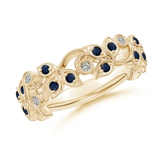 Round A Blue Sapphire