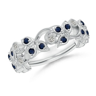 Round A Blue Sapphire