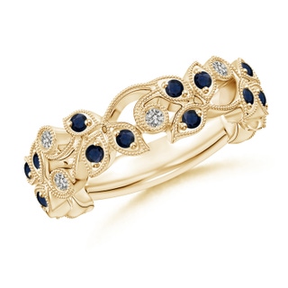Round A Blue Sapphire