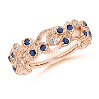 Round AA Blue Sapphire
