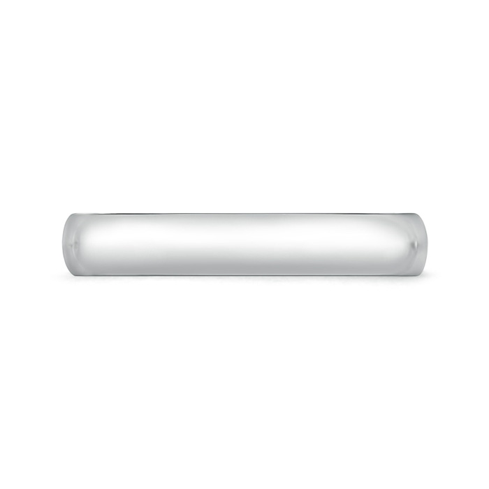 4 100 Classic Comfort Fit Plain Wedding Band for Him in P950 Platinum product image