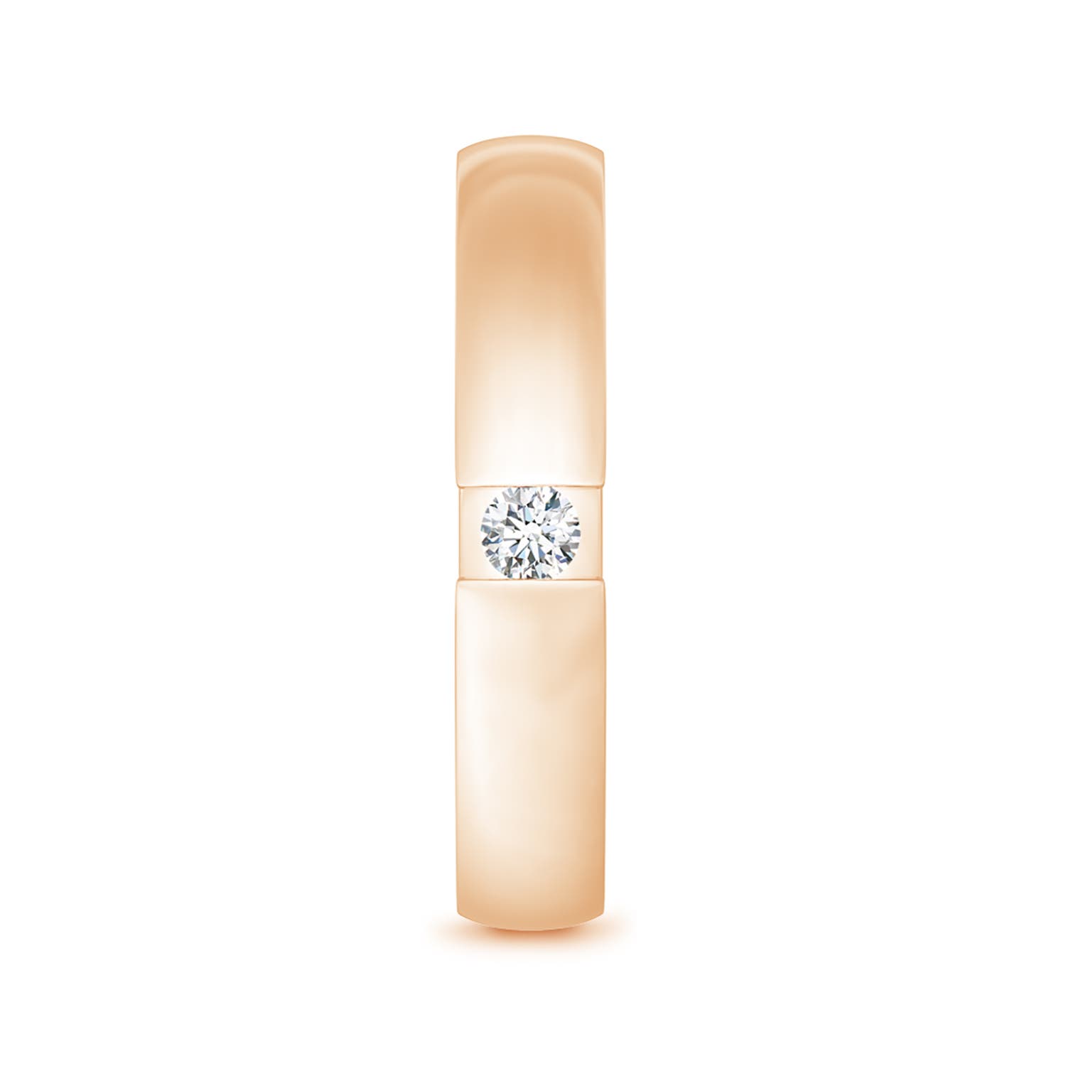 G, VS2 / 0.18 CT / 14 KT Rose Gold