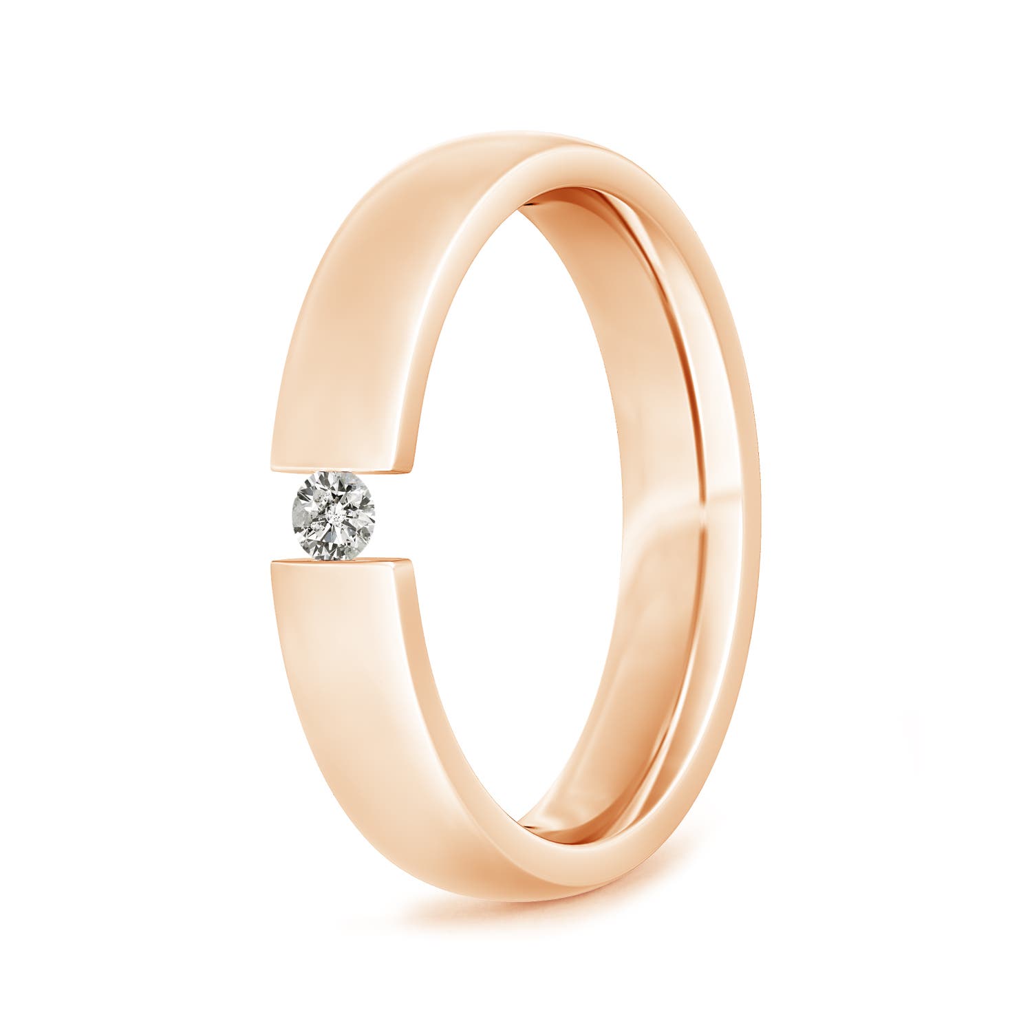 K, I3 / 0.18 CT / 14 KT Rose Gold