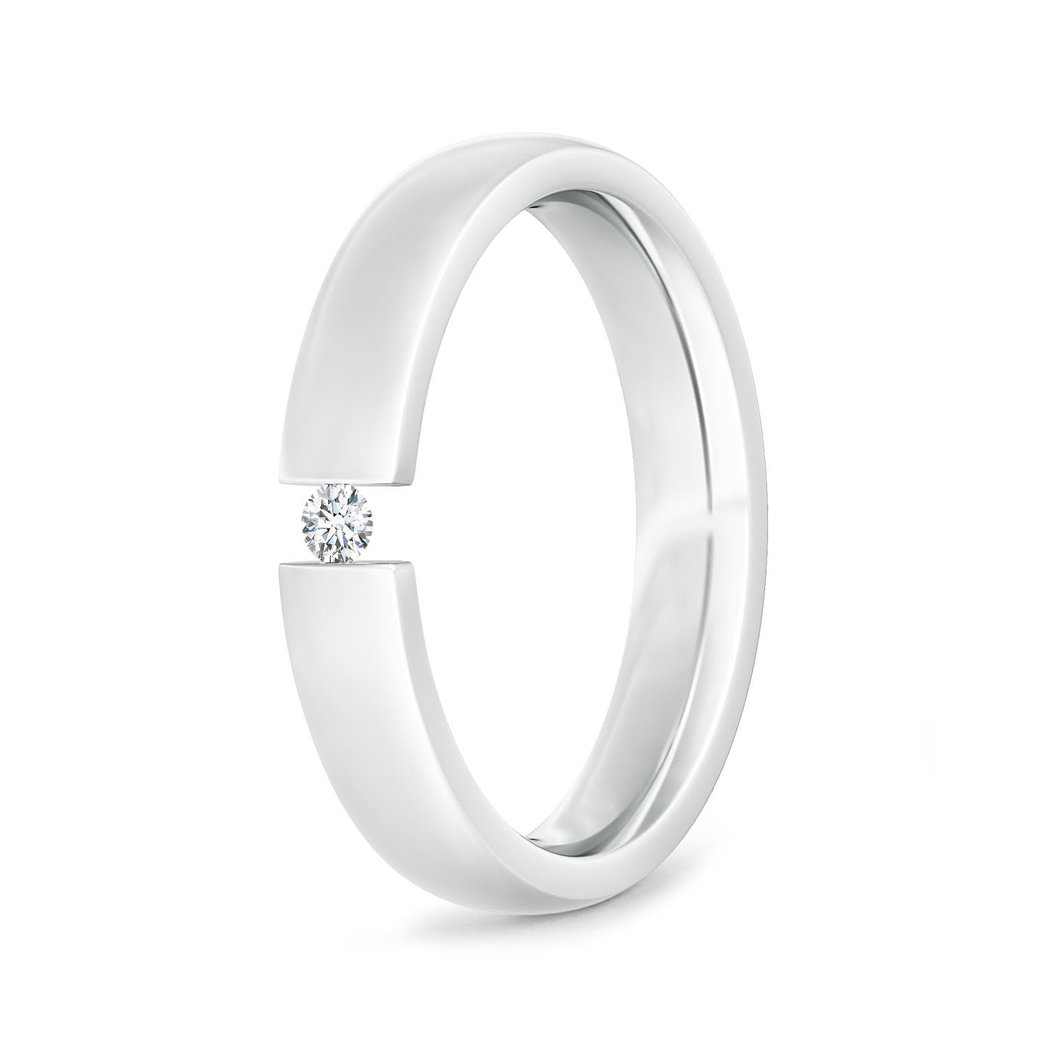 G, VS2 / 0.11 CT / 14 KT White Gold