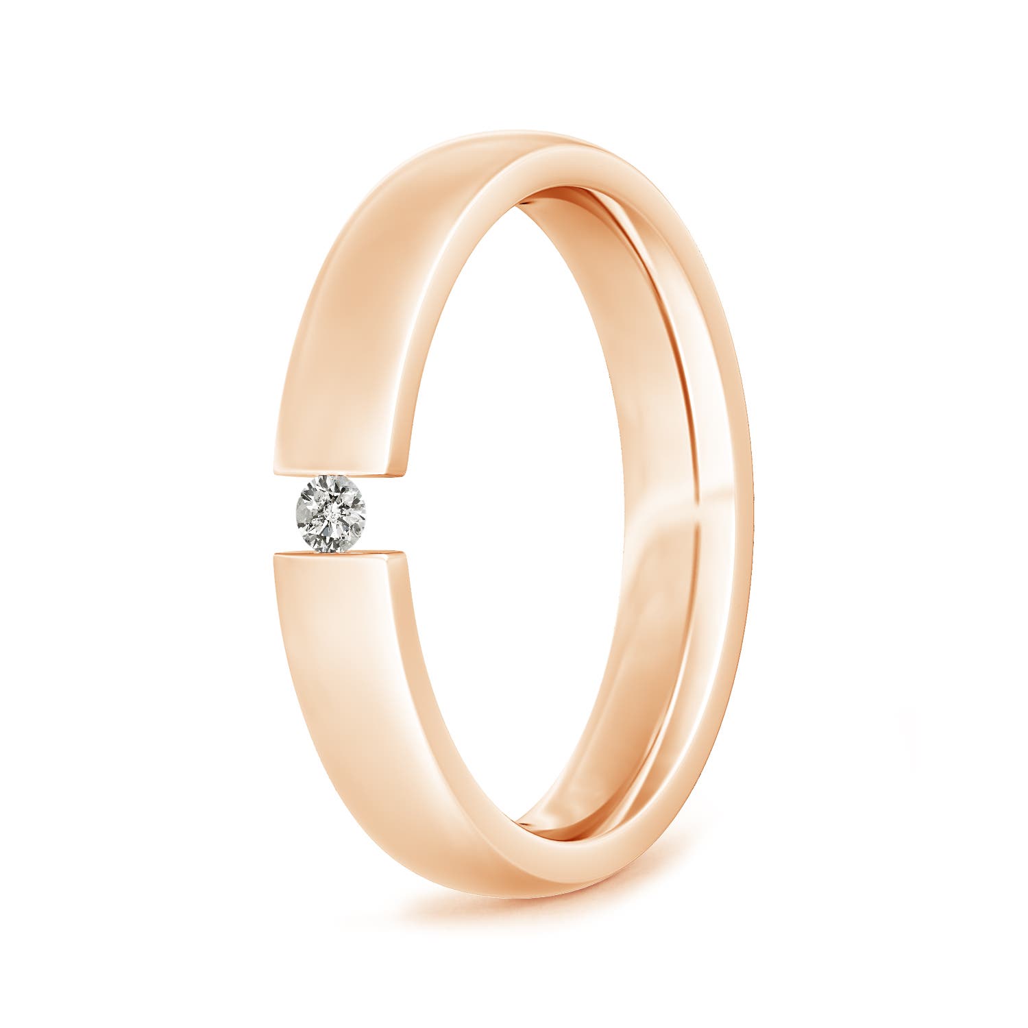 K, I3 / 0.11 CT / 14 KT Rose Gold