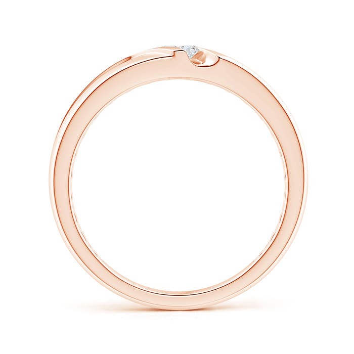 G, VS2 / 0.1 CT / 14 KT Rose Gold