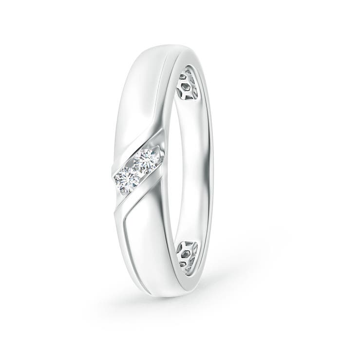 G, VS2 / 0.1 CT / 14 KT White Gold