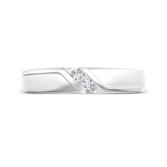 G, VS2 / 0.1 CT / 14 KT White Gold