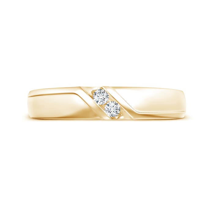 G, VS2 / 0.1 CT / 14 KT Yellow Gold