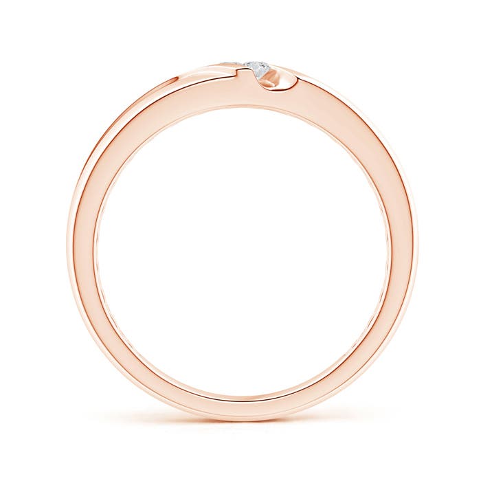 H, SI2 / 0.1 CT / 14 KT Rose Gold