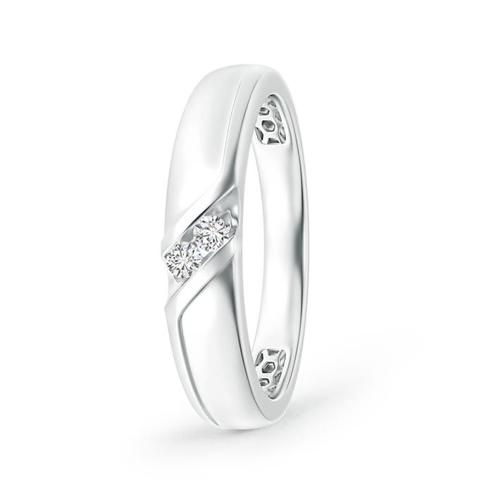 H, SI2 / 0.1 CT / 14 KT White Gold