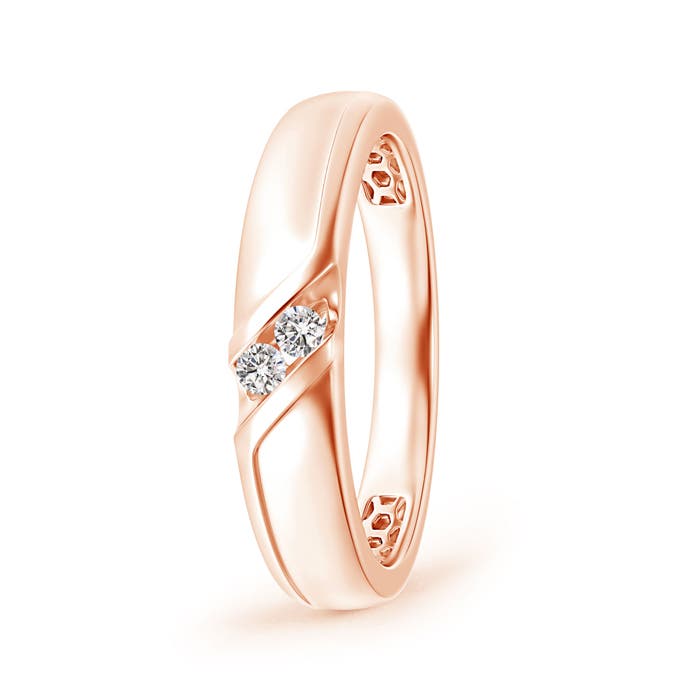 I-J, I1-I2 / 0.1 CT / 14 KT Rose Gold