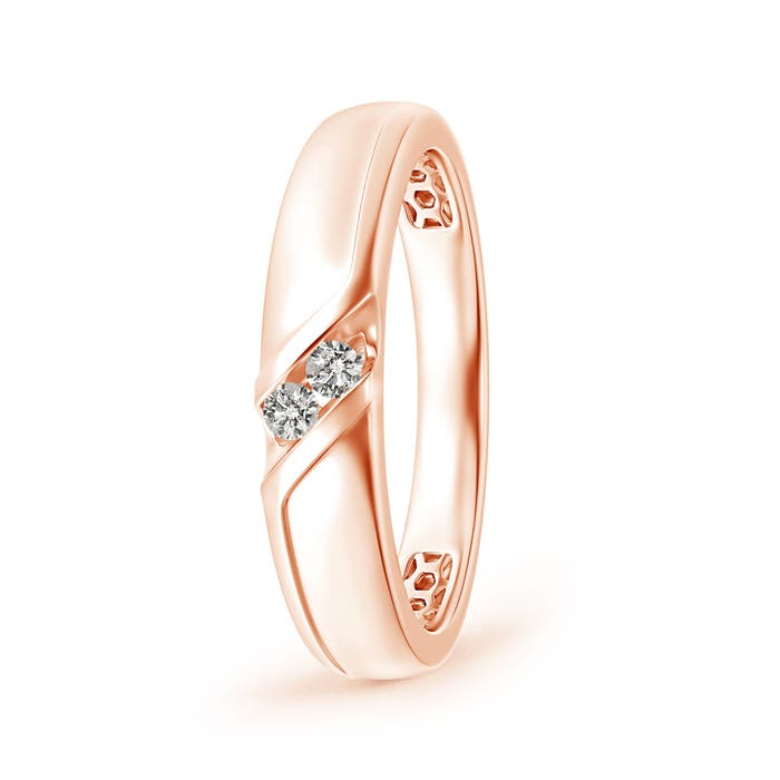 K, I3 / 0.1 CT / 14 KT Rose Gold