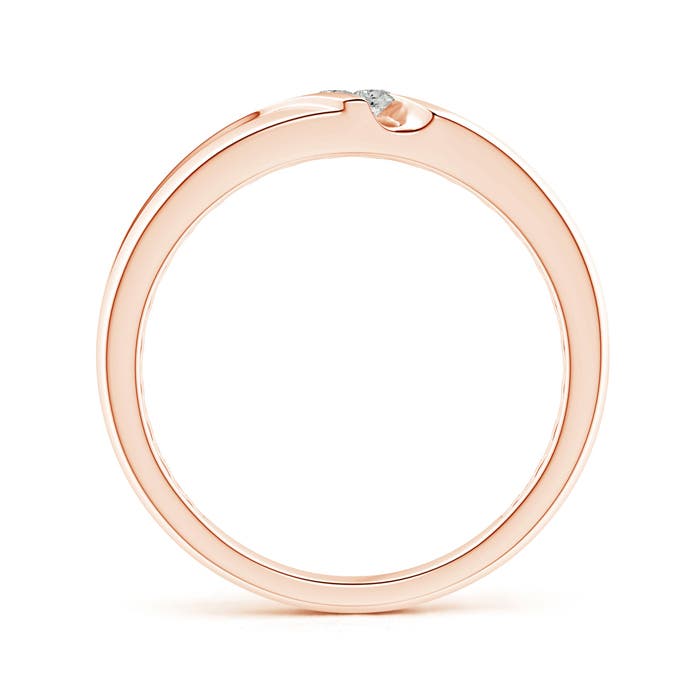 K, I3 / 0.1 CT / 14 KT Rose Gold