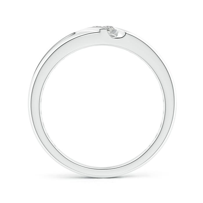 K, I3 / 0.1 CT / 14 KT White Gold