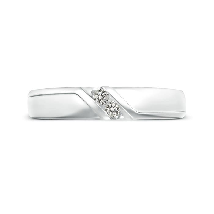 K, I3 / 0.1 CT / 14 KT White Gold