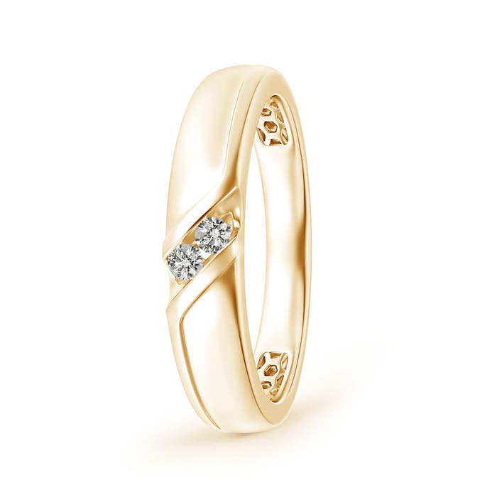 K, I3 / 0.1 CT / 14 KT Yellow Gold