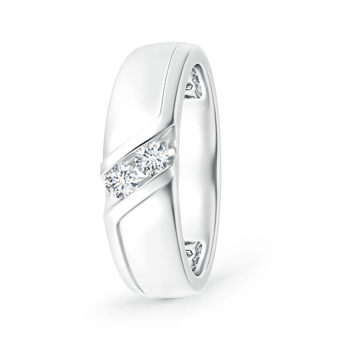 G, VS2 / 0.25 CT / 14 KT White Gold