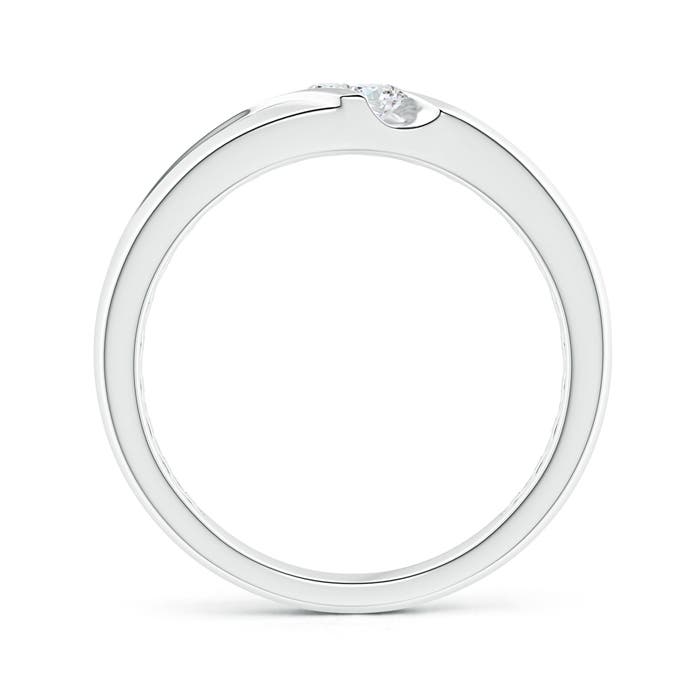 G, VS2 / 0.25 CT / 14 KT White Gold